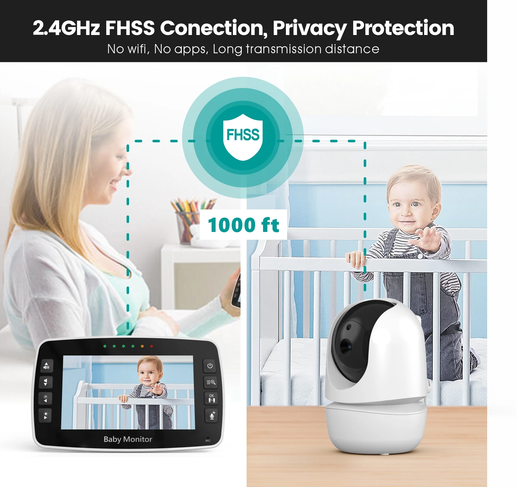 SM43A Радионяня безопасности н – обзор и цена Home Security Cameras Uk