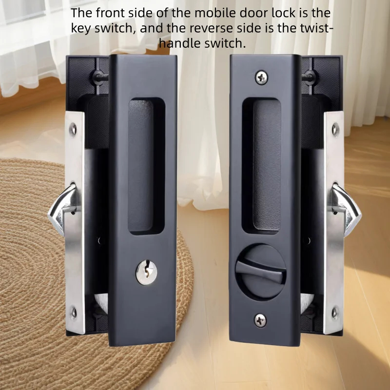 Усиленный черный крючковый зам – обзор и цена Home Security Door Lock