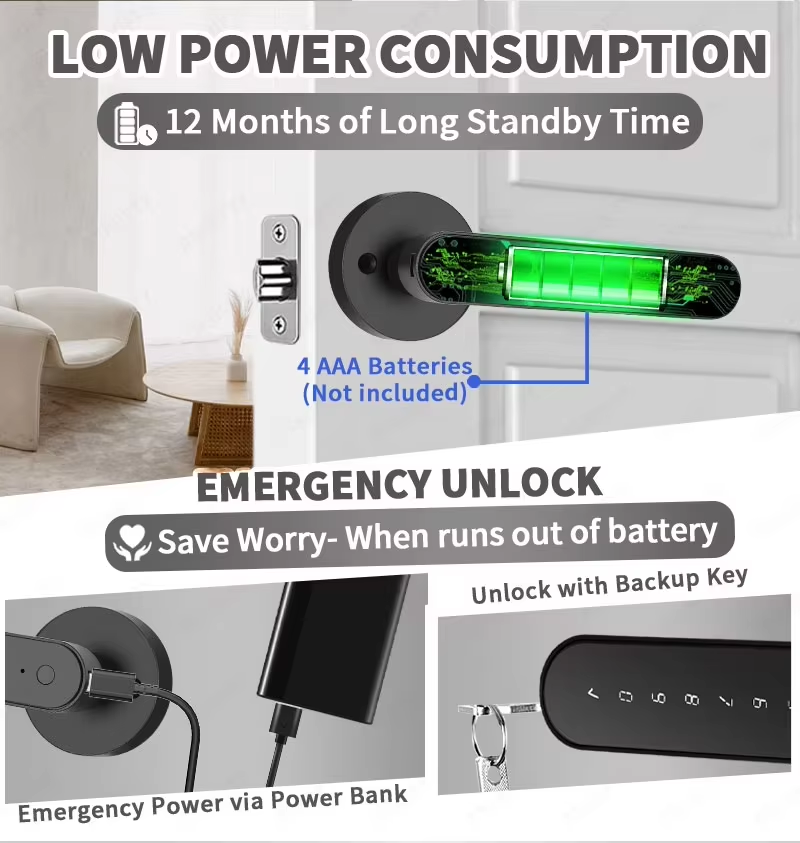 Умный цифровой дверной замок T – обзор и цена Home Security Door Lock